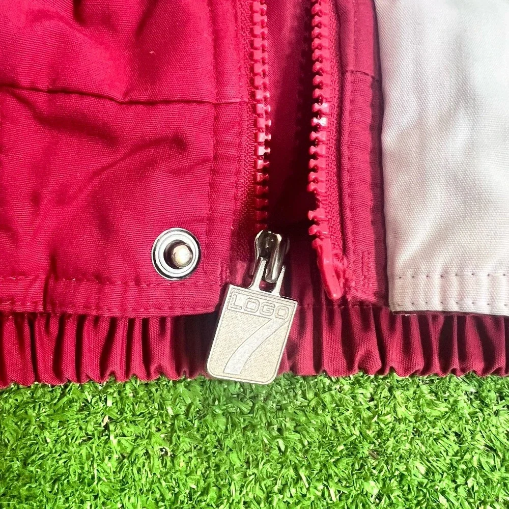 Vintage Texas A&M Jacket MED 90s‎ Jacket Puffy Maroon White Beveled T Logo7